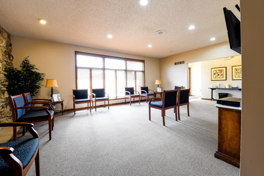 OMS Joliet Office Reception Area
